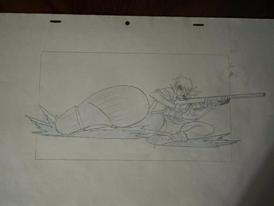 Hellsing Ultimate Seras Victoria Genga sketch set
