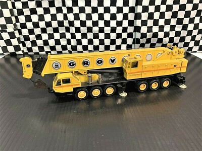 NZG Grove RT TM1500 Rough Terrain Mobile Crane-Yellow/Black-1:55 Diecast No Box