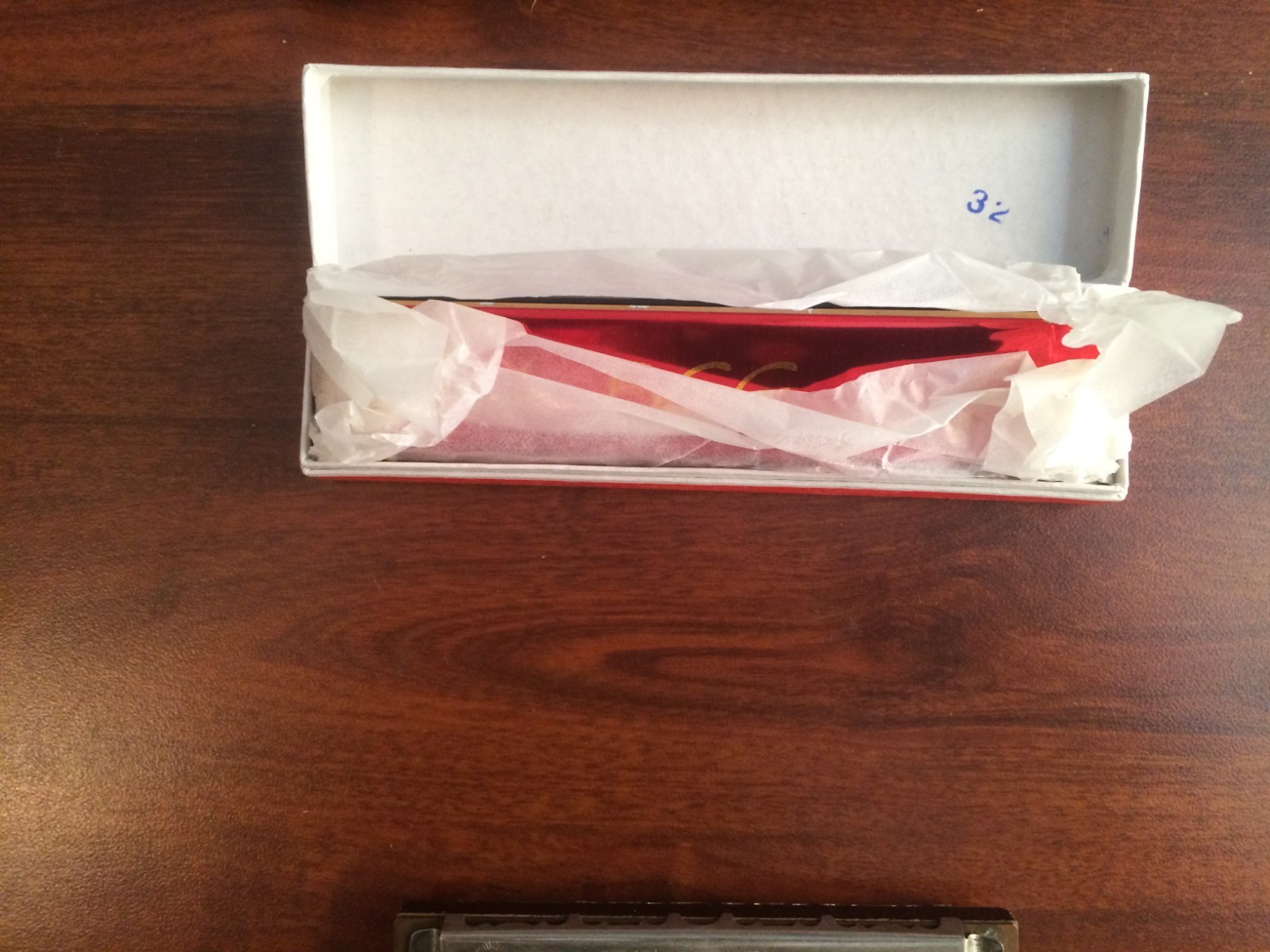 Vintage M. Hohner's Old Standby 440 G and a NEW BEE Harmonica LOT 2