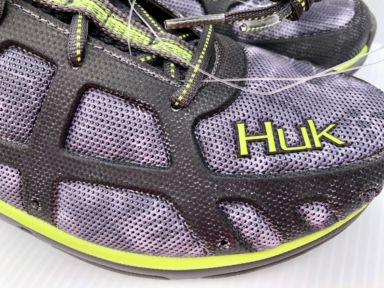 HUK Performance Attack Shoe Fishing Boating Sneaker Size 10 Green MSRP $84.99