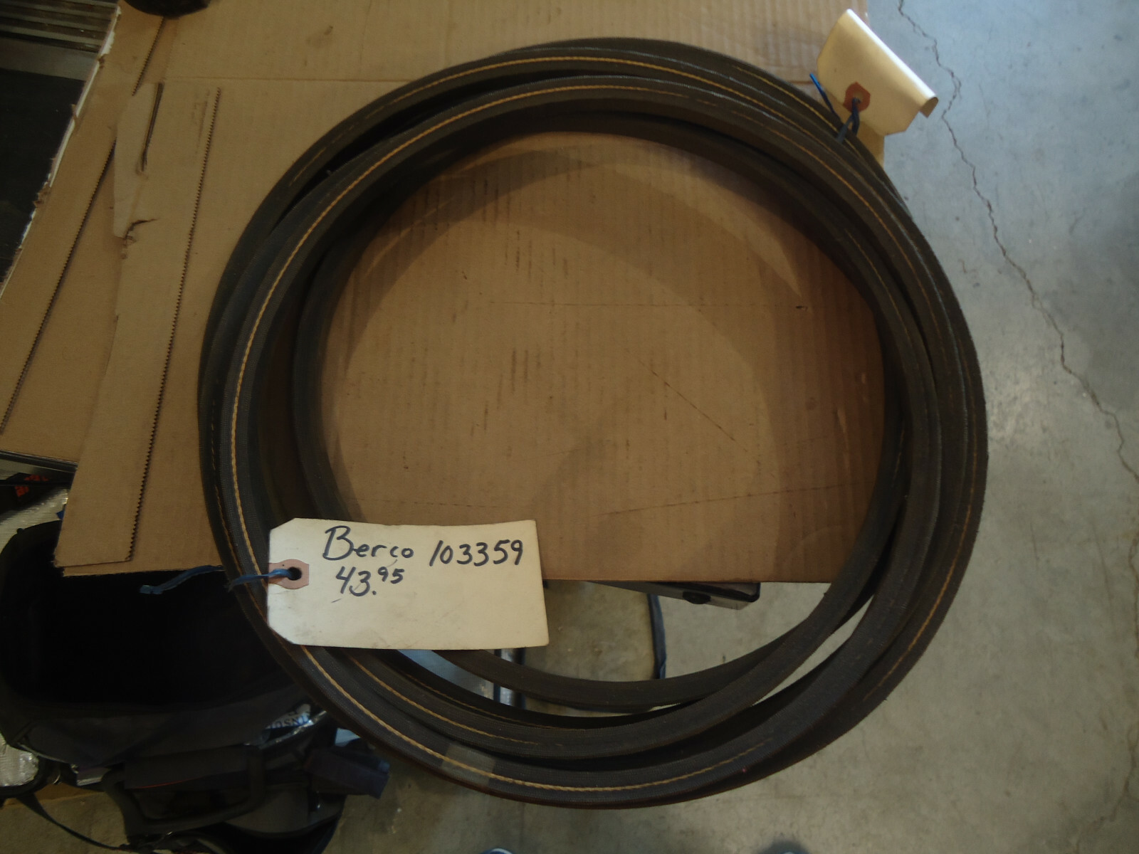 Drive Belt Berco Oem Snowthrower Parts 103359 Snow Blower
