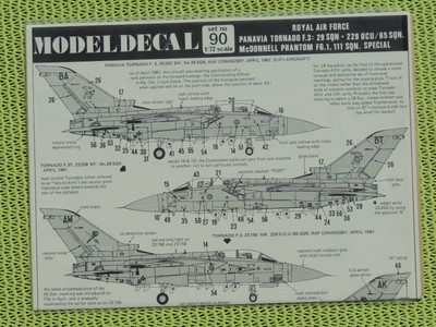 Waterslide Exterior British RAF Roundel Type C1 Model Plane Decals Various Sizes