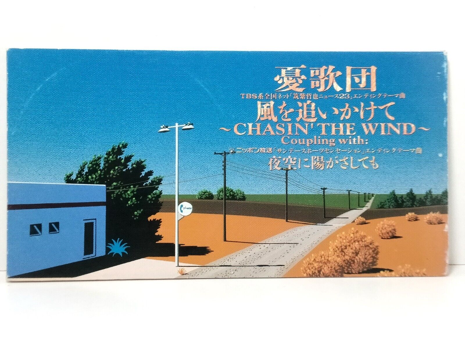 憂歌団 Yukadan Chasin' The Wind~ WPD6-9026, 純愛だけど朝帰り WPDL-4359 Japan 8 cm CD single 憂歌団 Yukadan Chasin' The Wind~ WPD6-9026, 純愛だけど朝帰り WPDL-4359 Japan 8 cm CD single