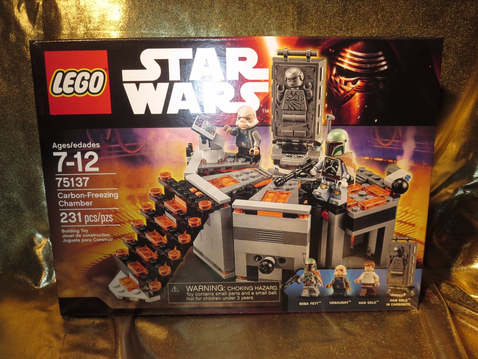 Star Wars Han Solo Carbon Freezing Chamber LEGO Set 231pcs Star Wars Han Solo Carbon Freezing Chamber LEGO Set 231pcs