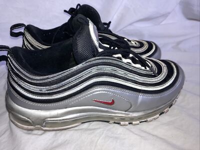 Nike Air Max 97 QS  B-Sides Metallic Silver  AT5458-001 Men Size 11 Running