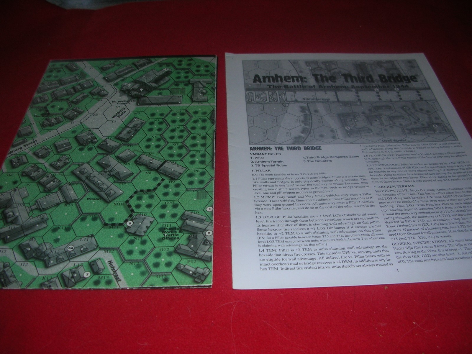 Arnhem: The Third Bridge Module from Critical Hit- Unpunched -Never Played