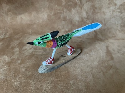 Roadrunner Native American - Cottonwood - Hand Made # 2