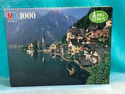 NEW Vintage 1994 Big Ben 1000 Piece Puzzle Hallstatt Austria Sealed