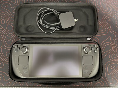 Valve Steam Deck 64GB Handheld System - With Antiglare Screen Protector.