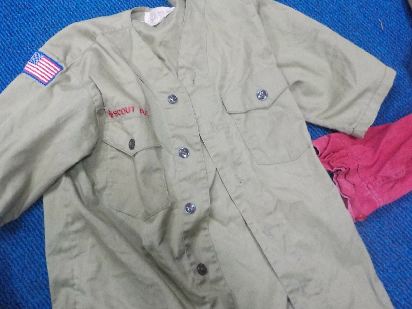 Boy Scout Uniforms:  Lot 5, misc.