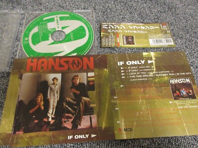 HANSON / if only / JAPAN LTD CD OBI 