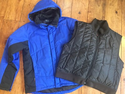WOW! Polo Ralph Lauren Men's 3-in-1 RL '67 Blue Ski Jacket Coat Multi-Season XL