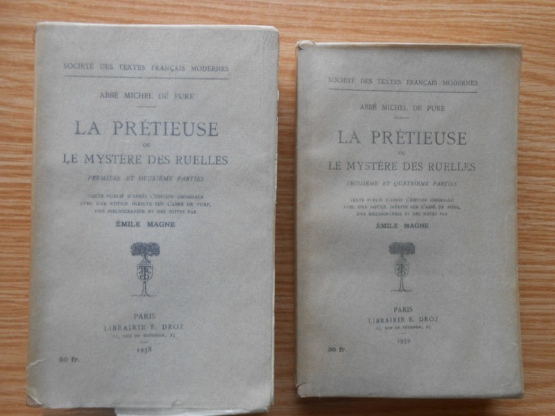 Les PrÃ©Tieuses Ou Le MystÃ¨Re Des Ruelles AbbÃ© Michel De Pure 2 Tomes 1938-1939