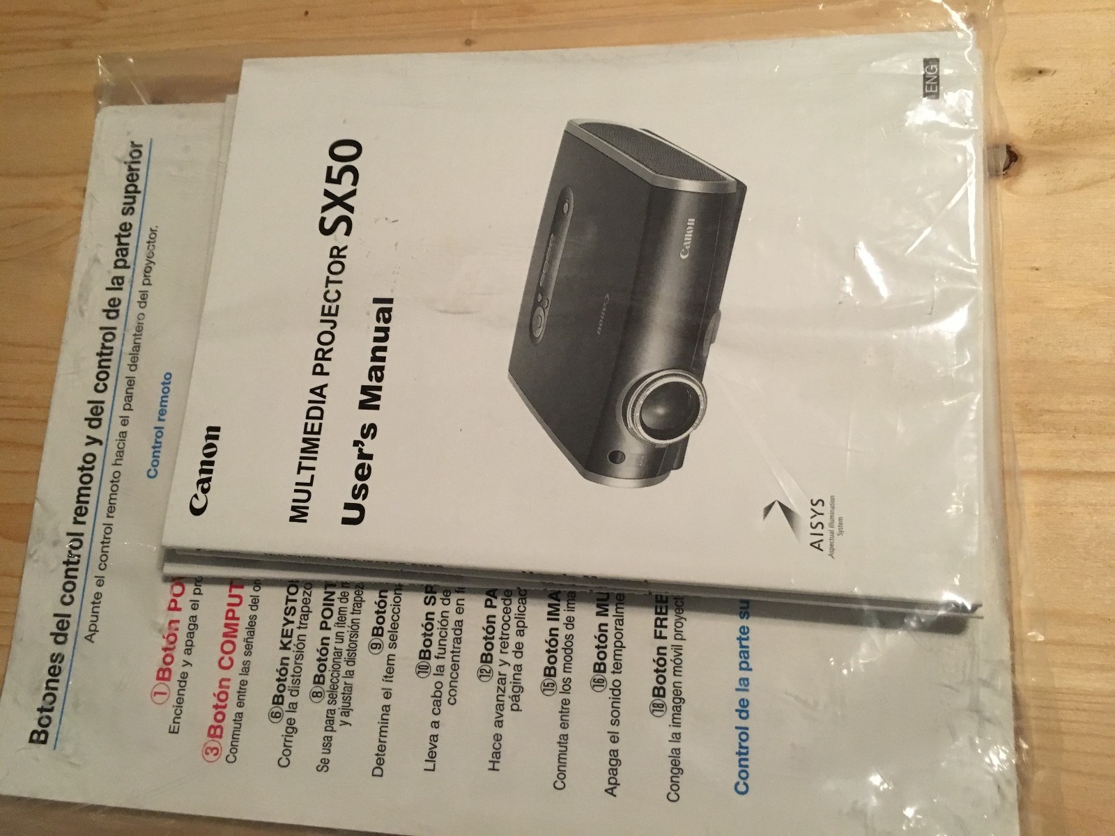 Canon Realis SX50 Multimedia Projector-NEW IN BOX