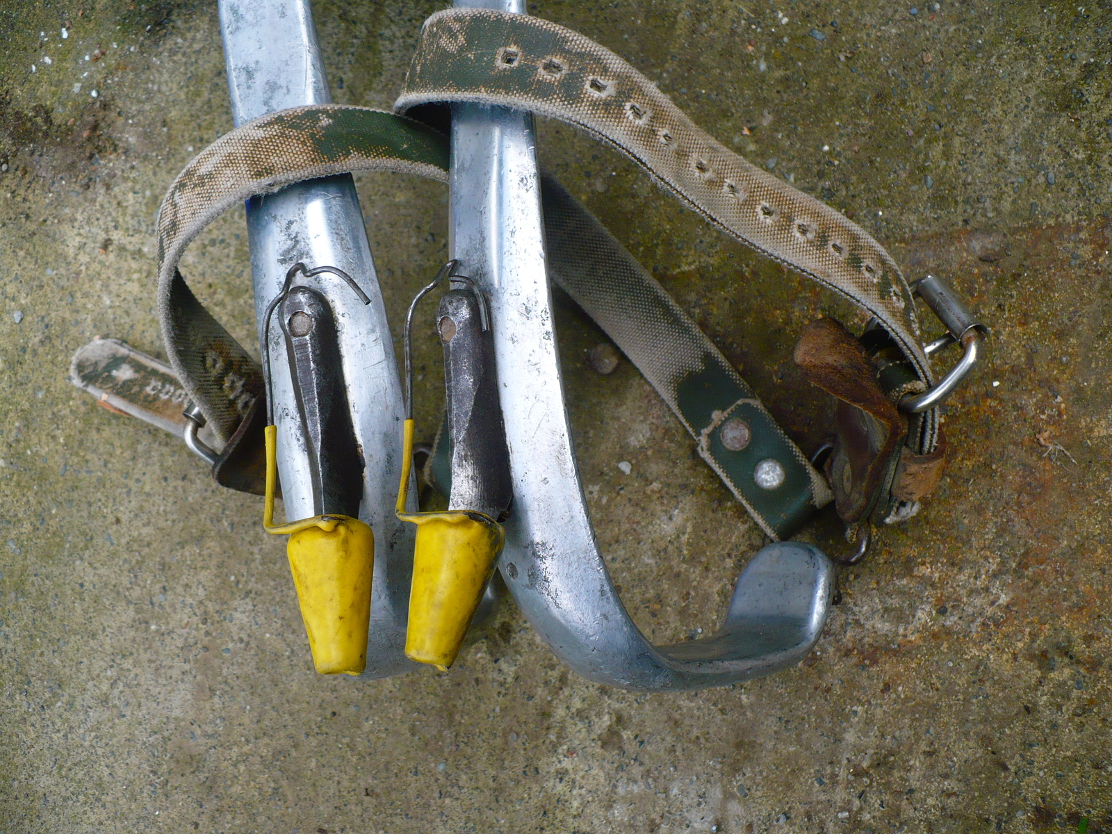 Bashlin Aluminum Lineman Climbers w/ Buckingham Cinch C Pads