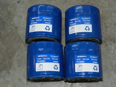 (4) NEW ACDELCO PF1250CL DURAGUARD 19160693 OIL FILTERS FOR F-250 SUPER DUTY 