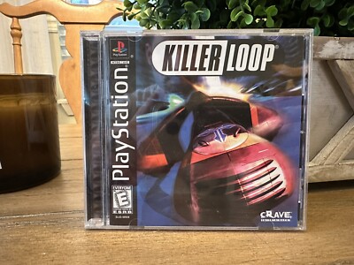Killer Loop (Sony PlayStation 1, 1999) CIB with Instruction Manual and Reg Card