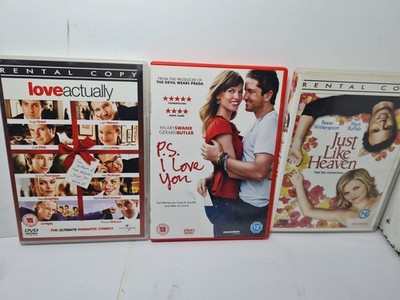 Romantic DVD Bundle – Love Actually / P.S. I Love You / Just Like Heaven – Used