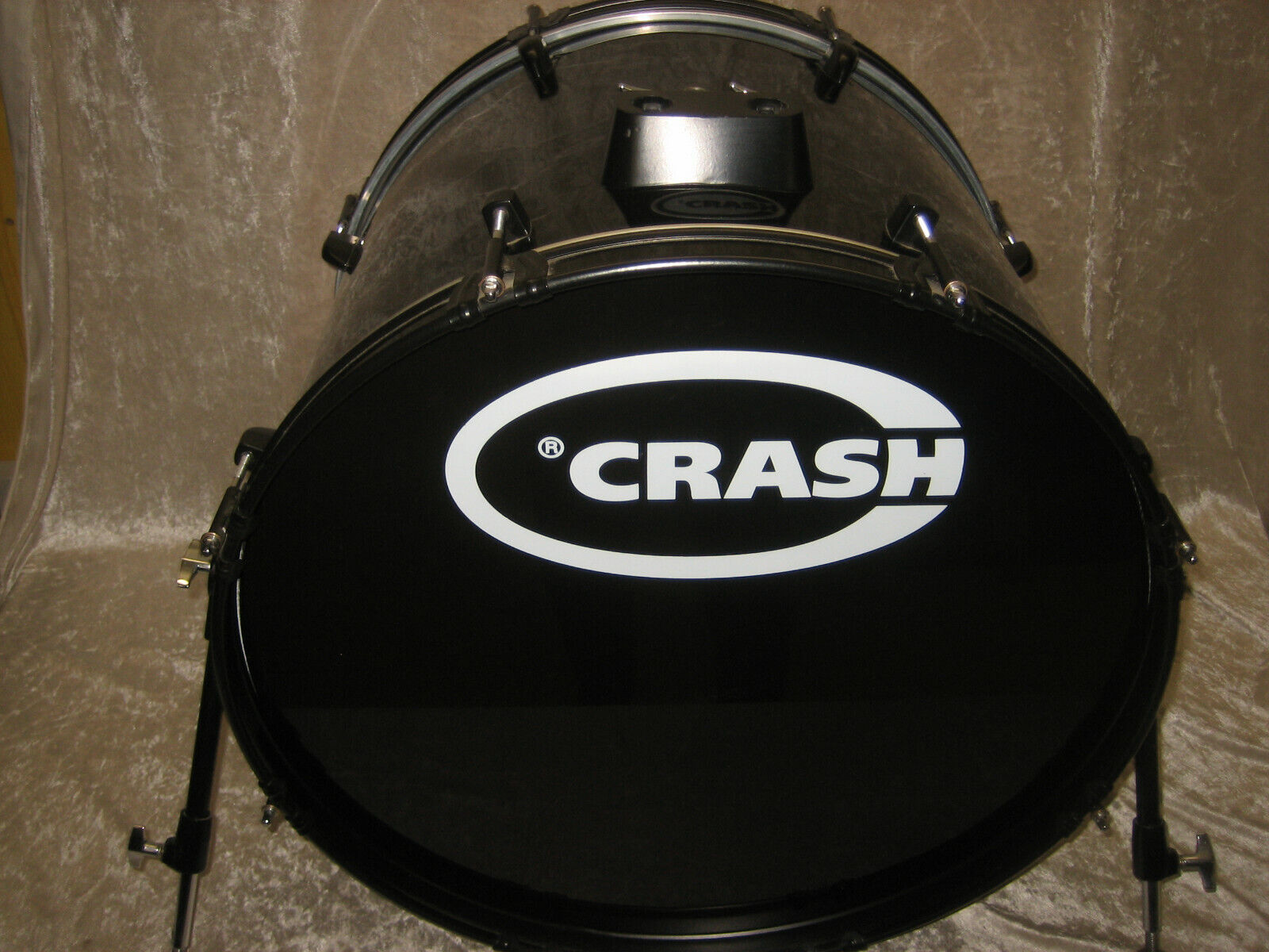22" Bassdrum "CRASH" große Trommel f.Schlagzeug Drumset  Fantrommel 