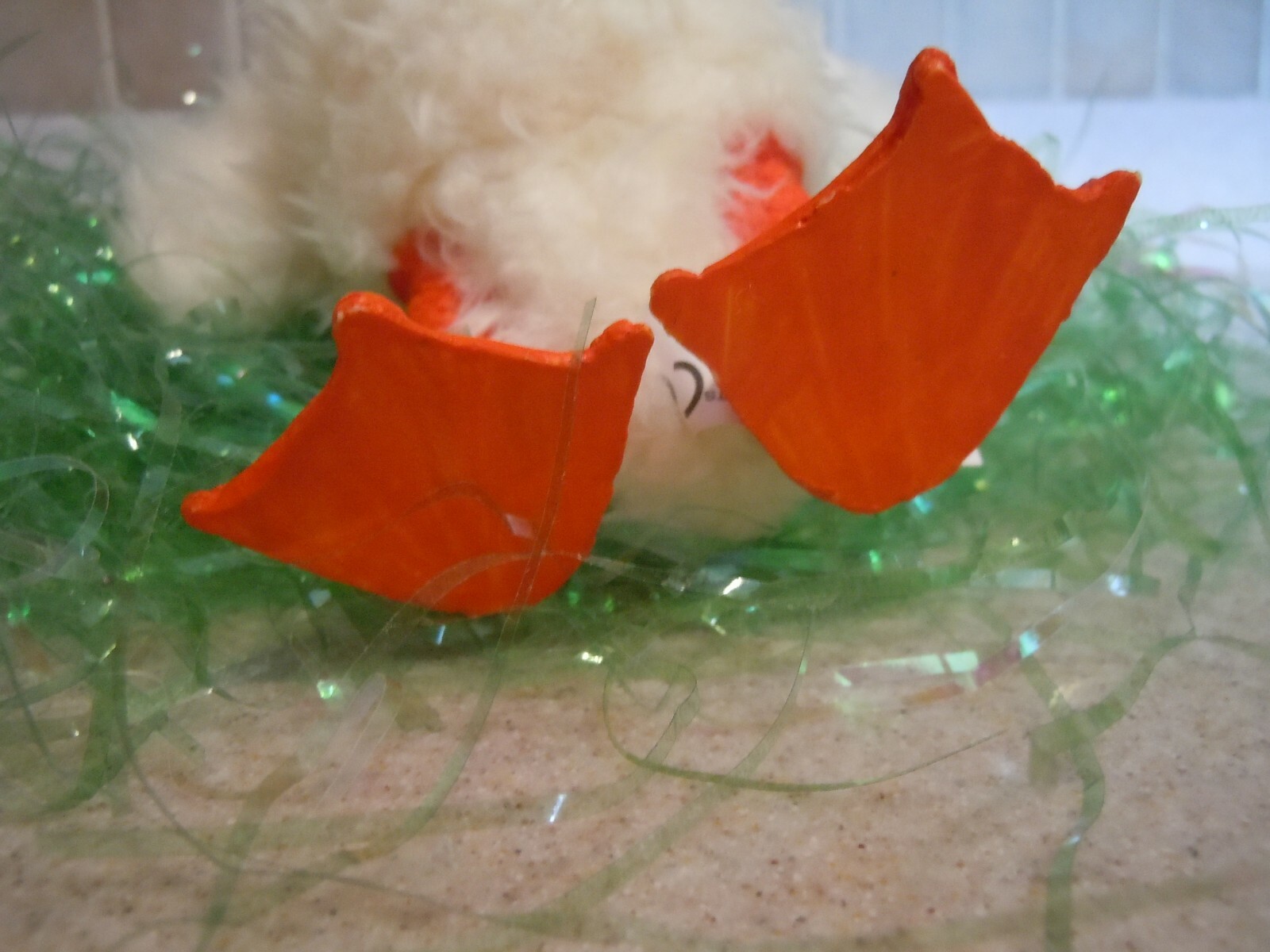 Kimbearly's Original's Easter Duck with Straw Hat Pink Ribbon Numbered