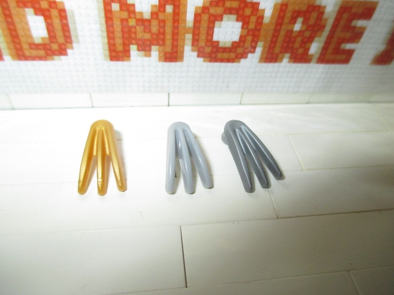 Lego - Minifigure Weapon Bladed Claw Spread 10187 - Choose Color & Quantity