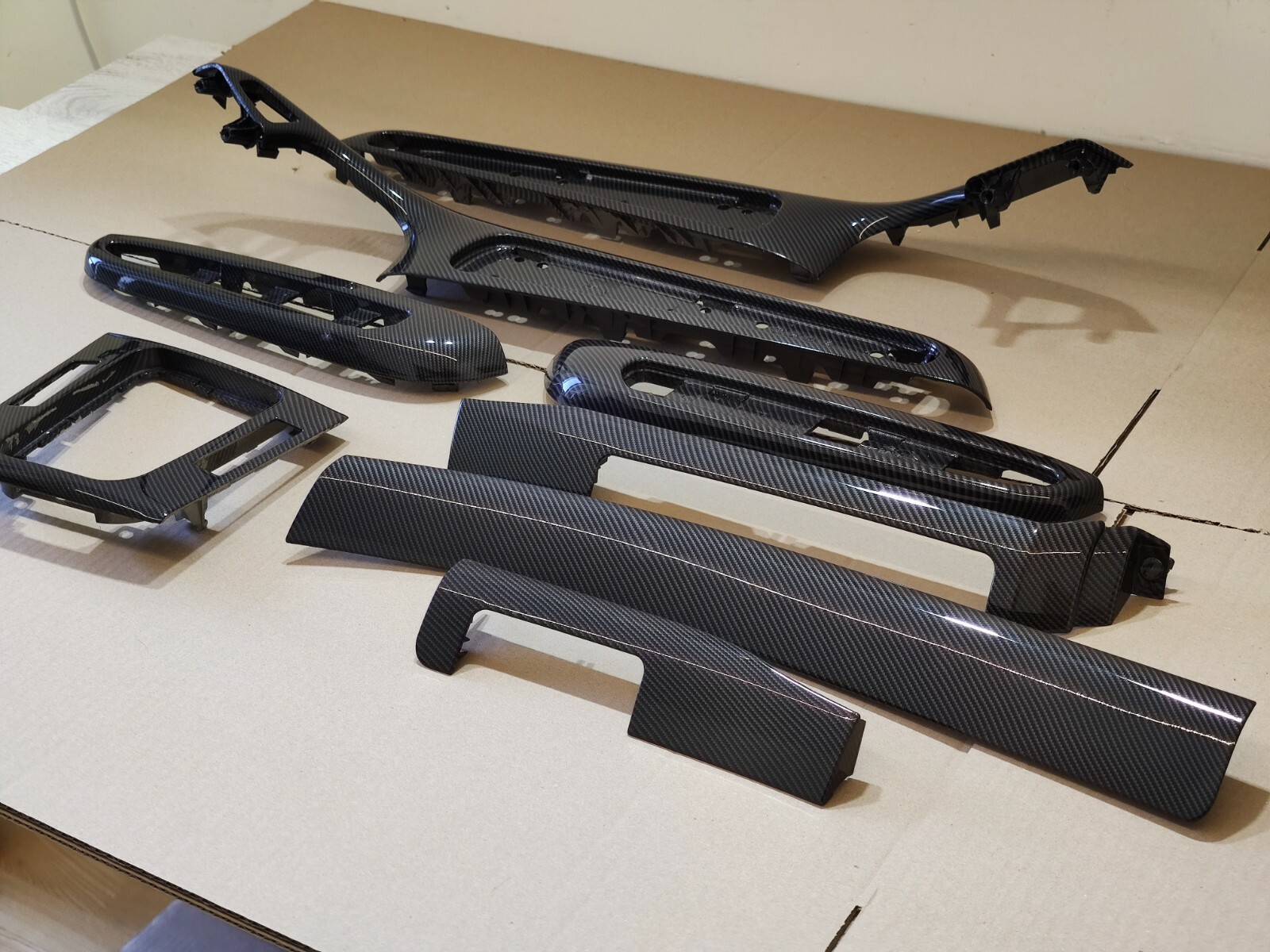 BMW E46 Coupe Carbon Fiber Interior Trim Set 1998-2006 323
