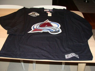 colorado avalanche jersey ebay
