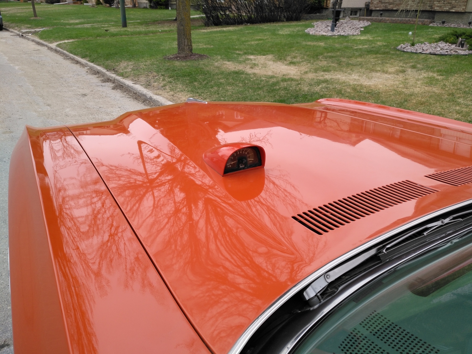 1960s-70s Hood Tach Tachometer DIXCO Style 8000 RPM 8
