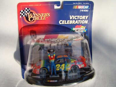 Nascar Winners Circle Victory Celebration Daytona 500 1/43 Jeff Gordon Feb '99