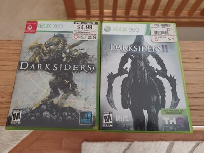 Darksiders 1 CIB And Darksiders 2 No Manual Xbox 360 Lot