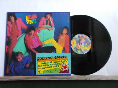 THE ROLLING STONES   DIRTY WORKS  Made in Japan +insert & sticker