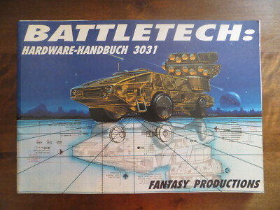 Battletech - Hardware Handbuch 3031 - Fantasy Productions - FASA - deutsch