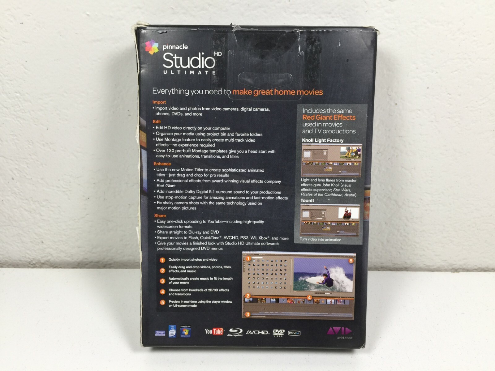 Pinnacle Studio HD Ultimate Version 14 Windows PC