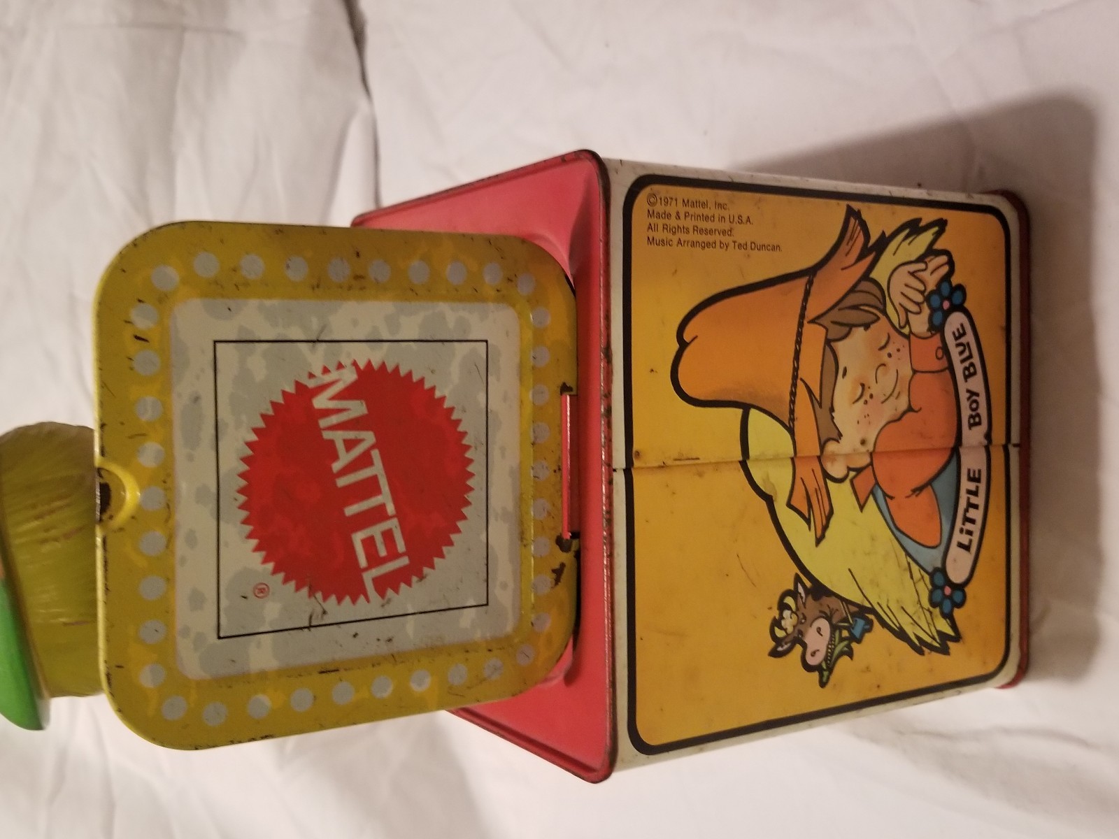 VintageMother Goose in the music box wind up toy by Mattel