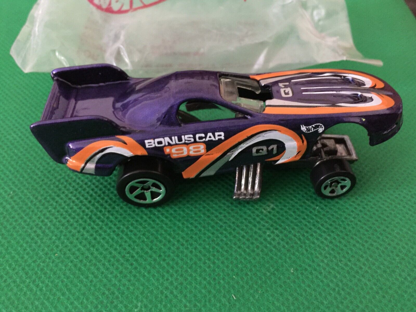 HOT WHEELS Q1 98 BONUS CAR FUNNY CAR OPEN BAG MINT B215 | eBay HOT WHEELS Q1 98 BONUS CAR FUNNY CAR OPEN BAG MINT B215 | eBay