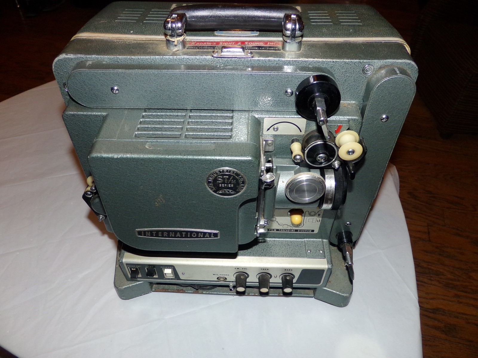 USED ST/M SERIES INTERNATIONAL BRAND. MODEL M-o   REEL-TO-REEL TAPE