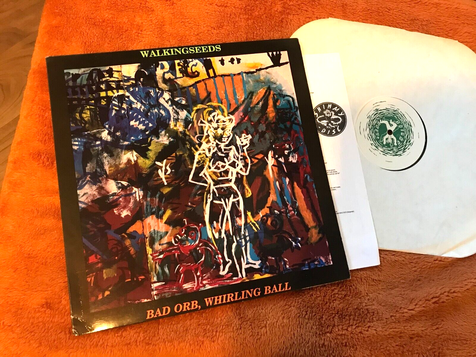 The Walking Seeds Bad Orb, Whirling Ball Vinyl walkingseeds The Walking Seeds Bad Orb, Whirling Ball Vinyl walkingseeds