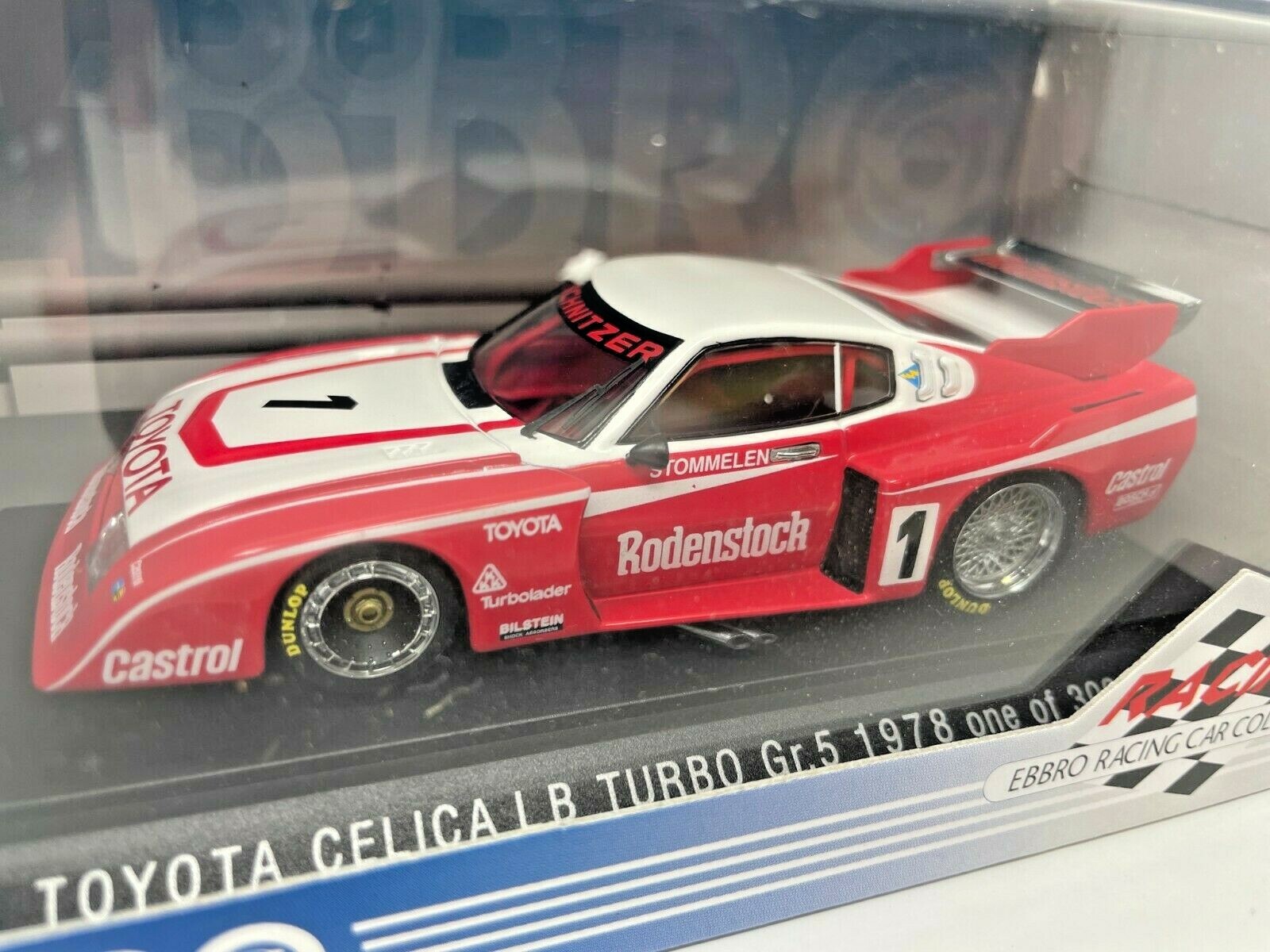 エブロ 1/43 TOYOTA CELICA LB TURBO Gr.5 1977 トヨタセリカ ターボ