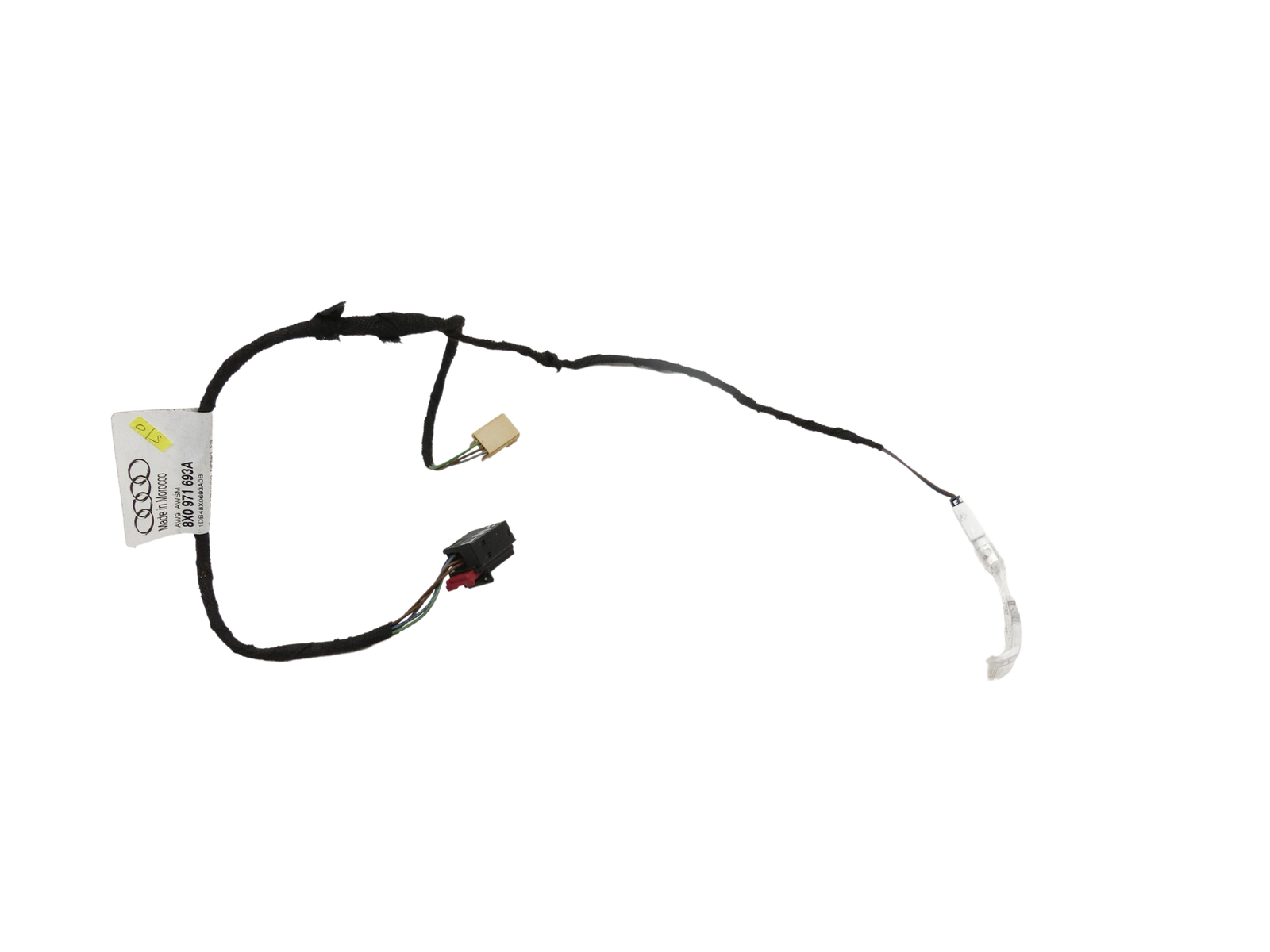 Audi A1 8X 10-14 Kabelbaum Innen Ambiente Light Links Hinten  - Bild 1