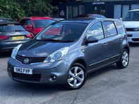 2012 Nissan Note 1.4 16V n-tec+ Euro 5 5dr MPV Petrol Manual