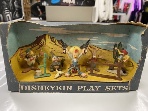 MARX TOY disneykins ピノキオ プレイセット　1961年 Complete Boxed Marx Disneykins Pinocchio Set — Tobias Toys