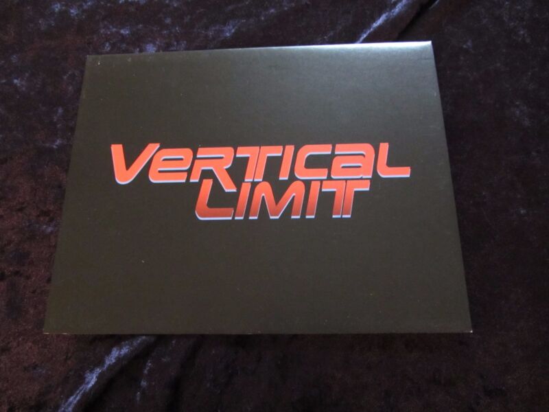 Vertical limit british fold out synopsis card - Chris O