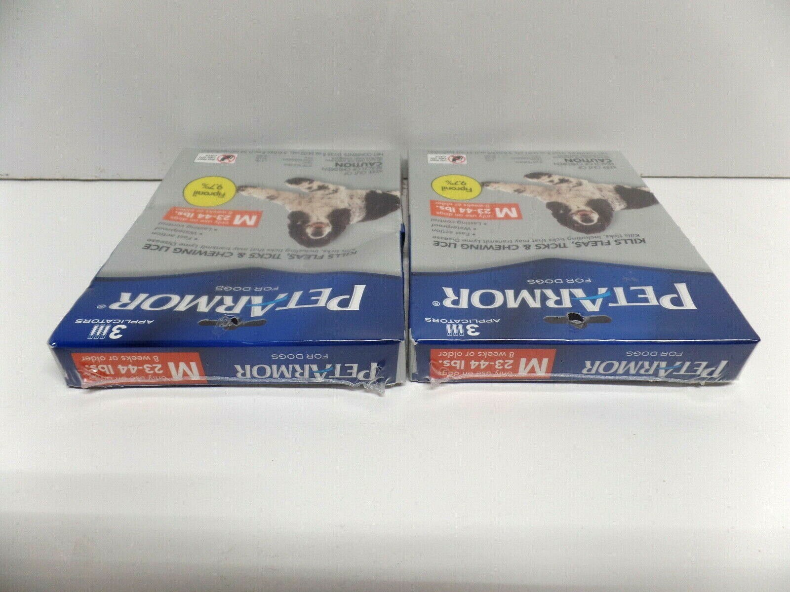(Lot Of 2) PETARMOR Flea, Tick & Chewing Lice Repellent For Dogs M 23-44-lb.