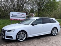 2017 67 REG AUDI A4 AVANT 2.0 TFSI S LINE S TRONIC EURO 6 + FULL SERVICE HISTORY