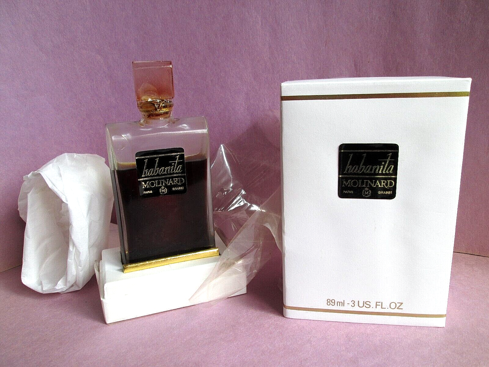 香水(ユニセックス) Molinard Habanita Eau de Toilette 100ml HABANITA De MOLINARD 3.3oz/100ml EDT Spray Vintage EDT - In