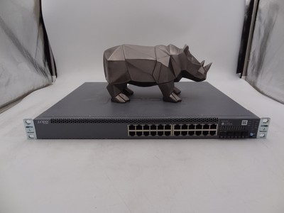 Juniper EX3400-24P EX3400 24-port 10/100/1000BASE-T (24 PoE+ ports) with 4 SFP+