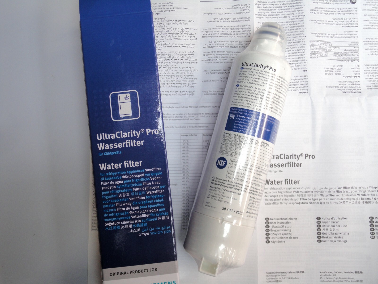 Bosch UltraClarity Pro 12033030 11032518 replacement fridge Bosch UltraClarity Pro 12033030 11032518 replacement fridge