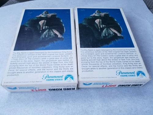 King Kong Beta Tape Movie Part 1 & 2