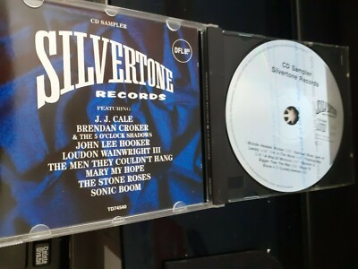 SILVERTONE RECORDS PROMO CD SAMPLER EX COND MADE WEST GERMANY BY PDO STONE ROSES