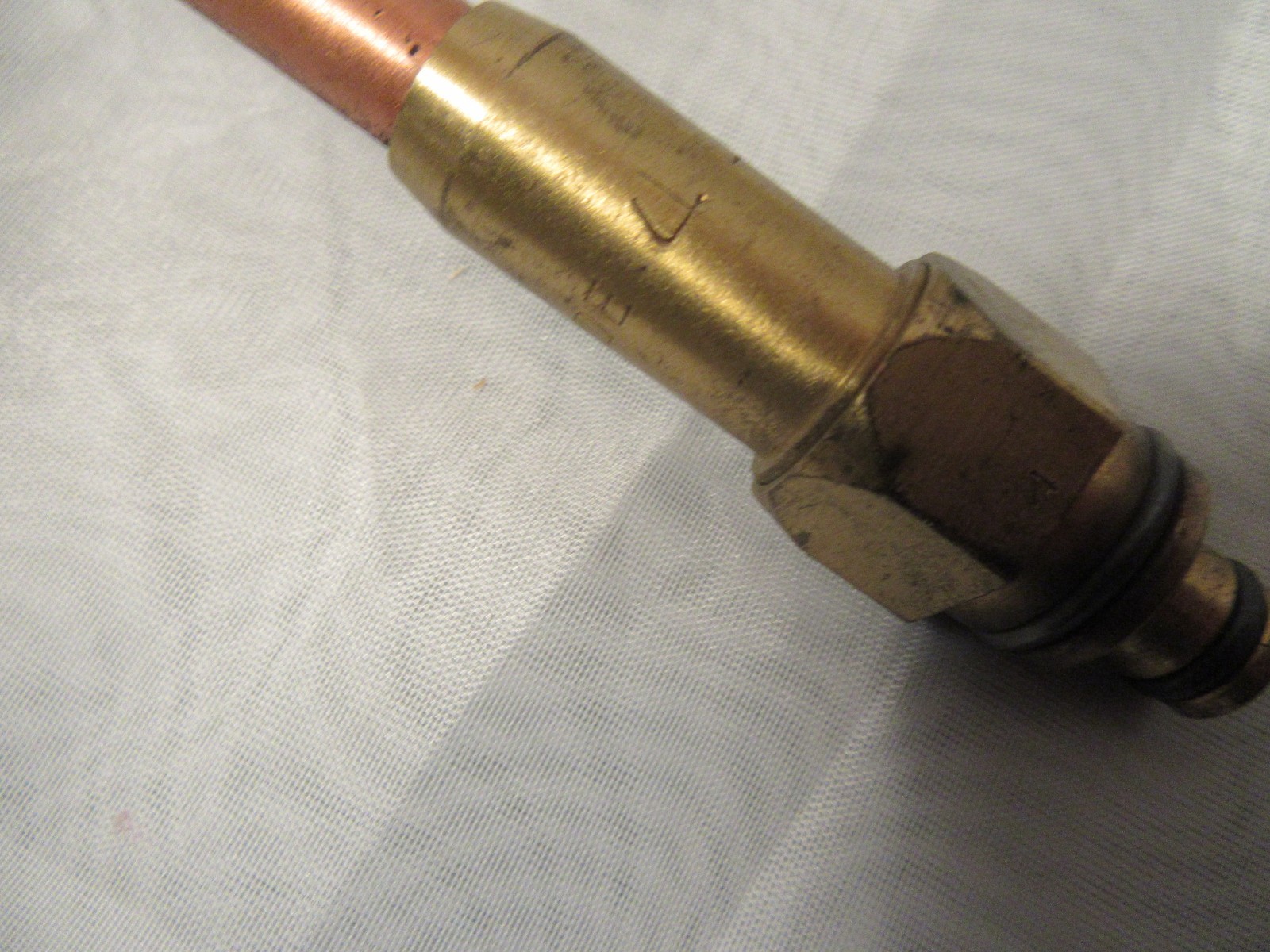 Vintage Linde Torch Welding Tip Attachment Brazing Nozzle 8
